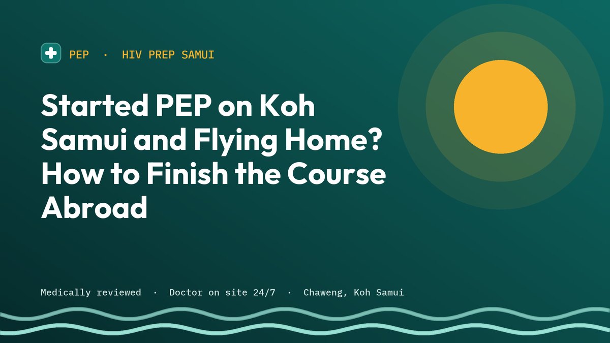 Started PEP on Koh Samui and Flying Home? How to Finish the Course Abroad